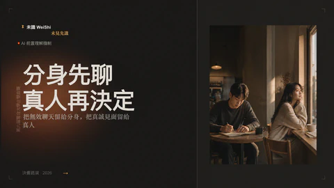 WeiShi (未識): AI Relationship Exploration for the Sixth Yunnan-Taiwan University Student Innovation and Entrepreneurship Competition